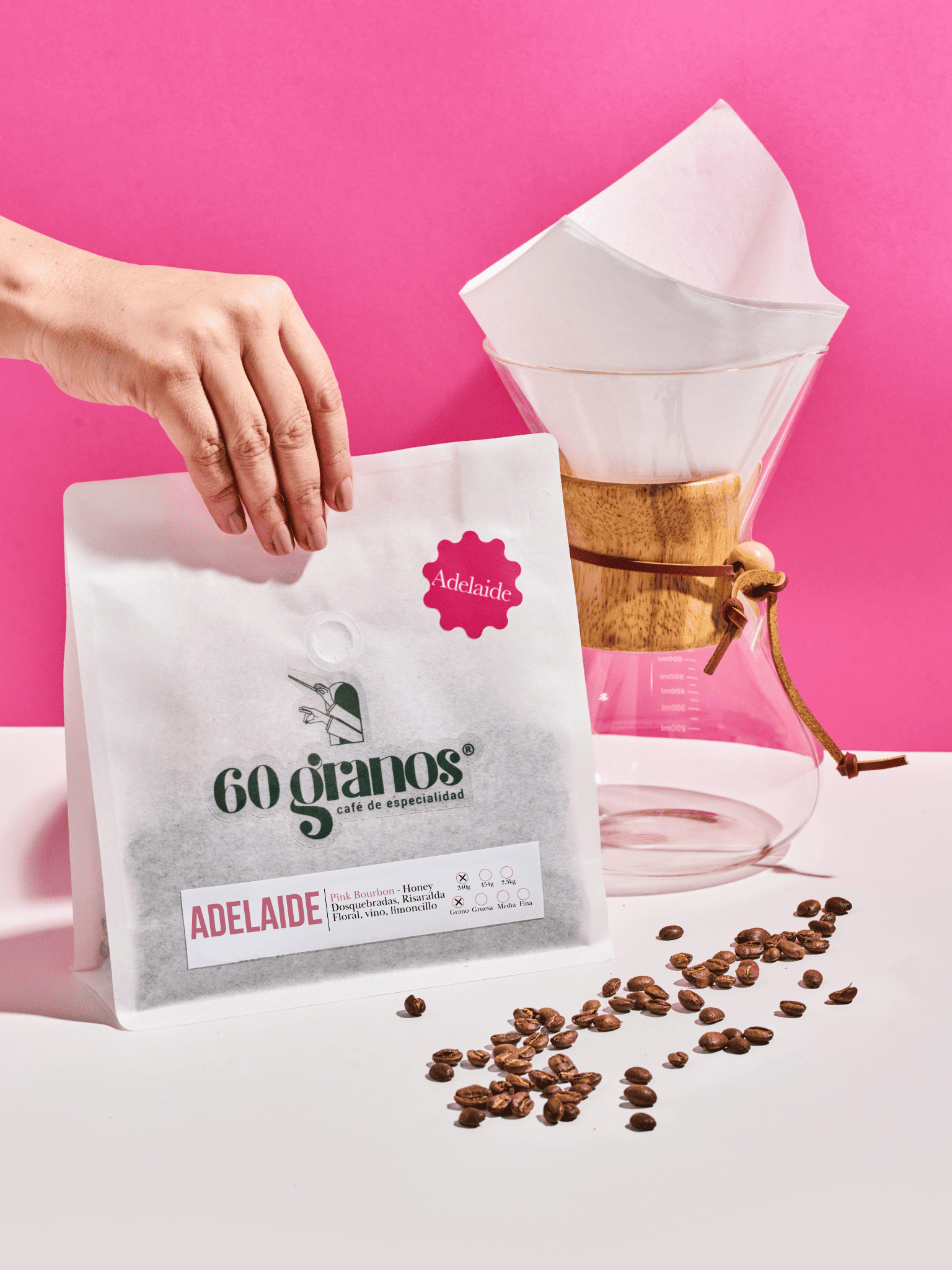 Adelaide - Pink Bourbon - Image 3